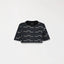 ISOLDEN CROP TOP WOMEN BLACK METEORITE