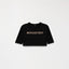 KAIA CROP TOP WOMEN BLACK
