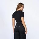 KEEPLING T-SHIRT WOMEN BLACK - Monastery