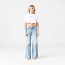 KISWA CROP TOP WOMEN LUCENT WHITE