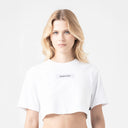 KISWA CROP TOP WOMEN LUCENT WHITE
