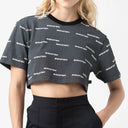 ISOLDEN CROP TOP WOMEN  METEORITE