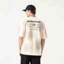 LOAN T-SHIRT OVERSIZED MEN WHITECAP GRAY
