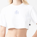 OLWYN CROP TOP WOMEN LUCENT WHITE