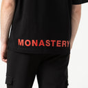 VALENCIA RED T-SHIRT MEN BLACK