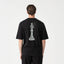 CARLIER T-SHIRT OVERSIZED MEN BLACK