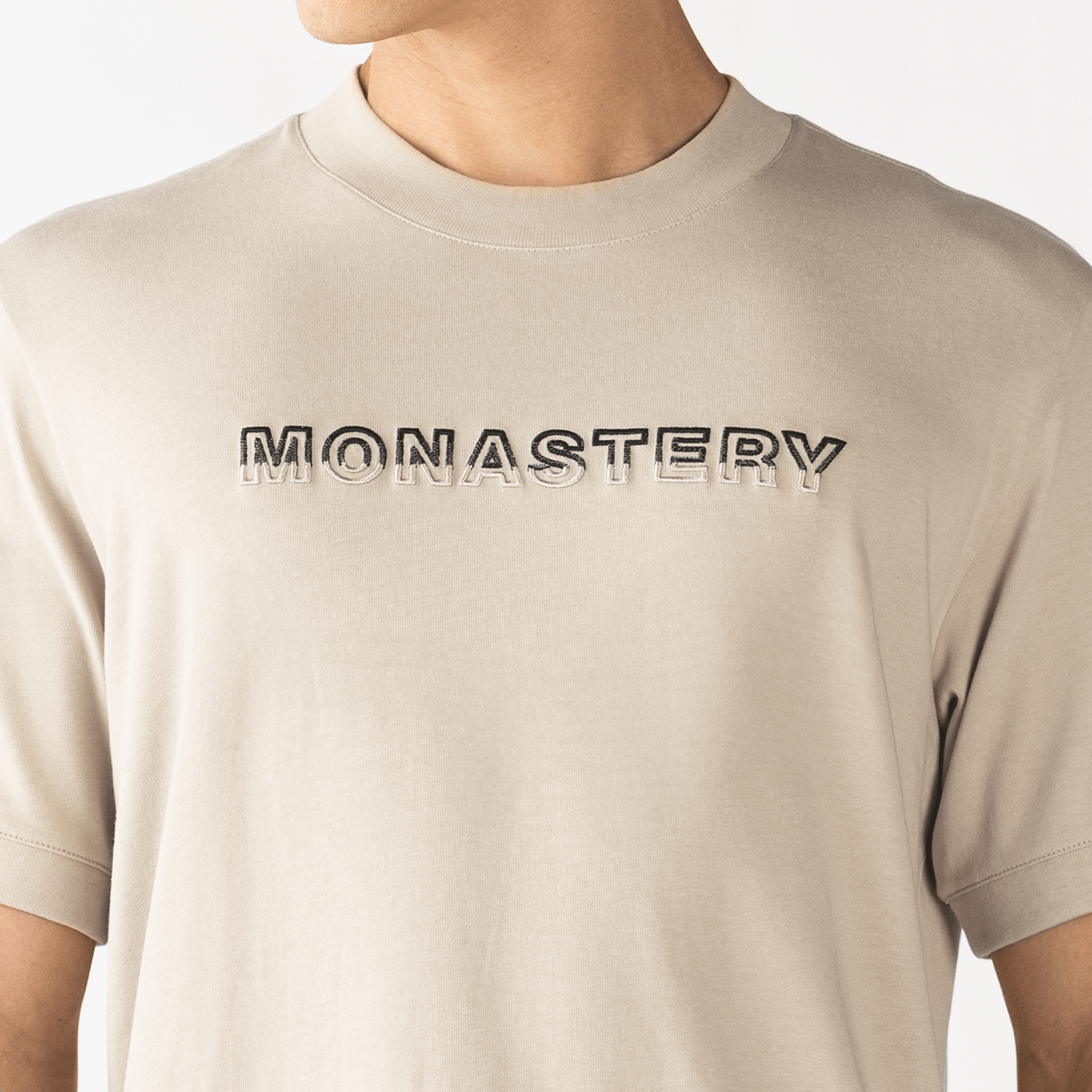 FLATWICK T-SHIRT MEN IRISH CREAM - Monastery