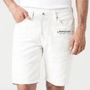 PANTRER DENIM SHORT MEN WHITE