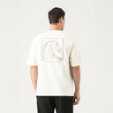 7C T-SHIRT OVERSIZED MEN WHITE ASPARAGUS