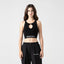 CLAIRE KNITTED TOP WOMEN BLACK