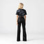 BRYNN CROP TOP WOMEN BLACK METEORITE