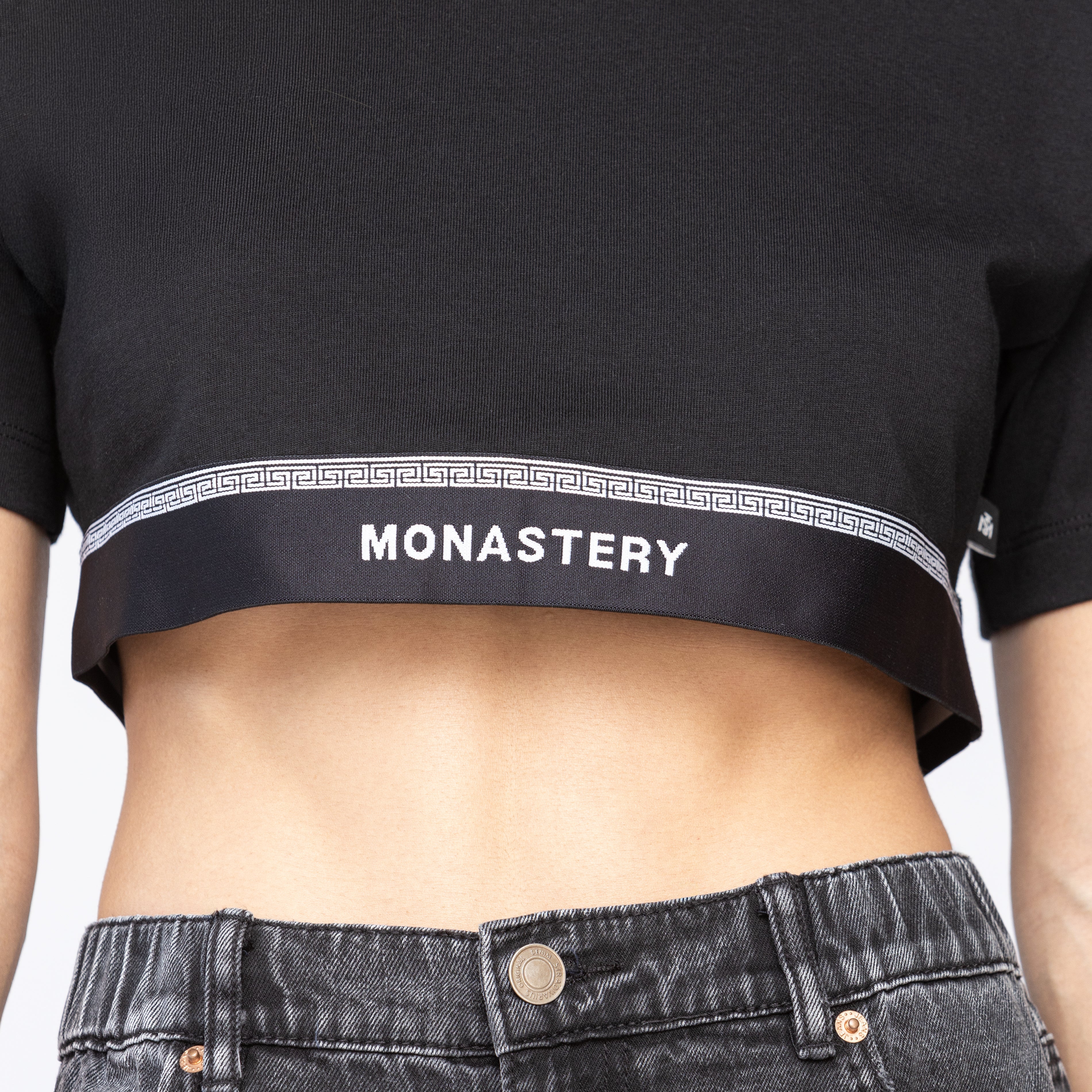 DORSTAN CROP TOP WOMEN BLACK - Monastery