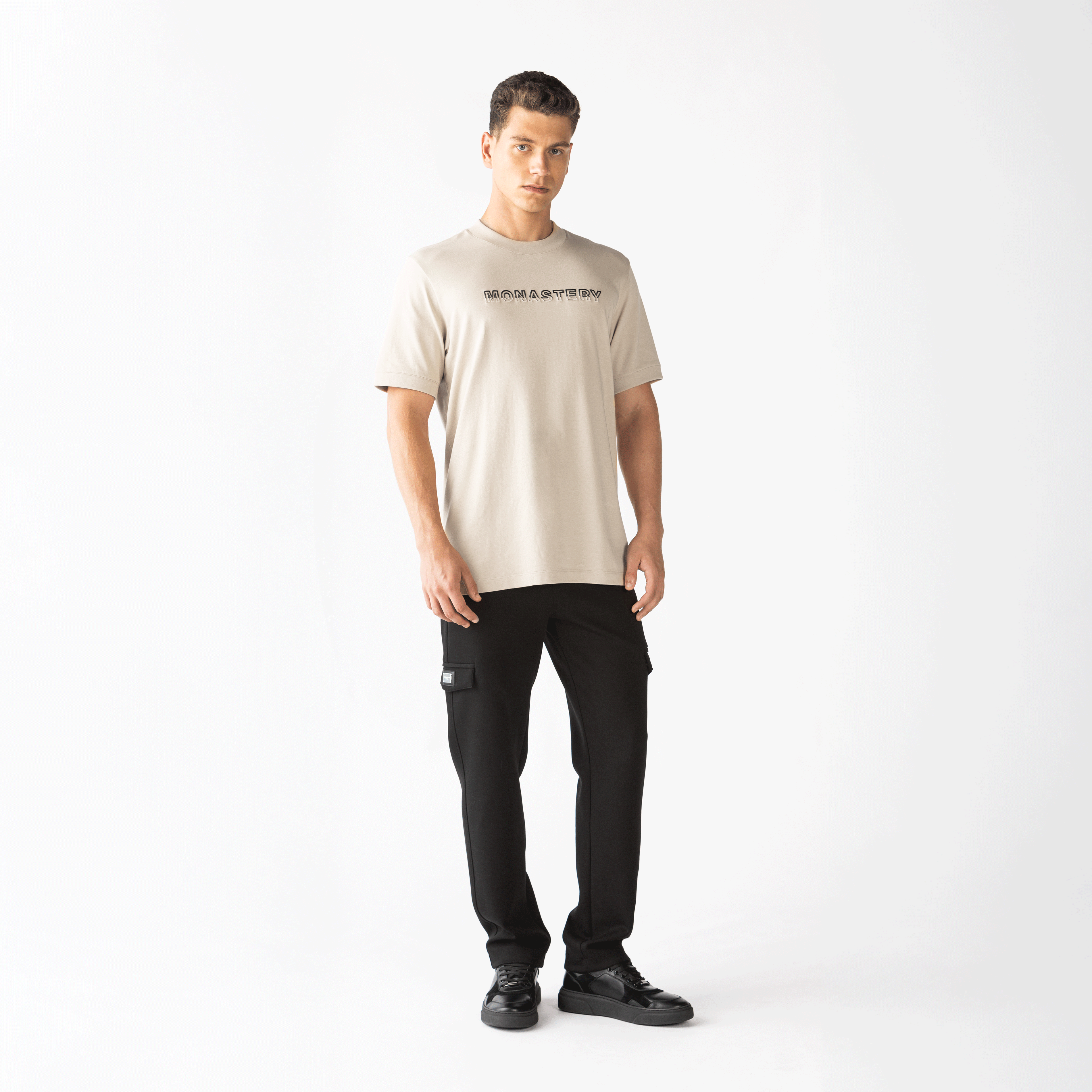 FLATWICK T-SHIRT MEN IRISH CREAM - Monastery