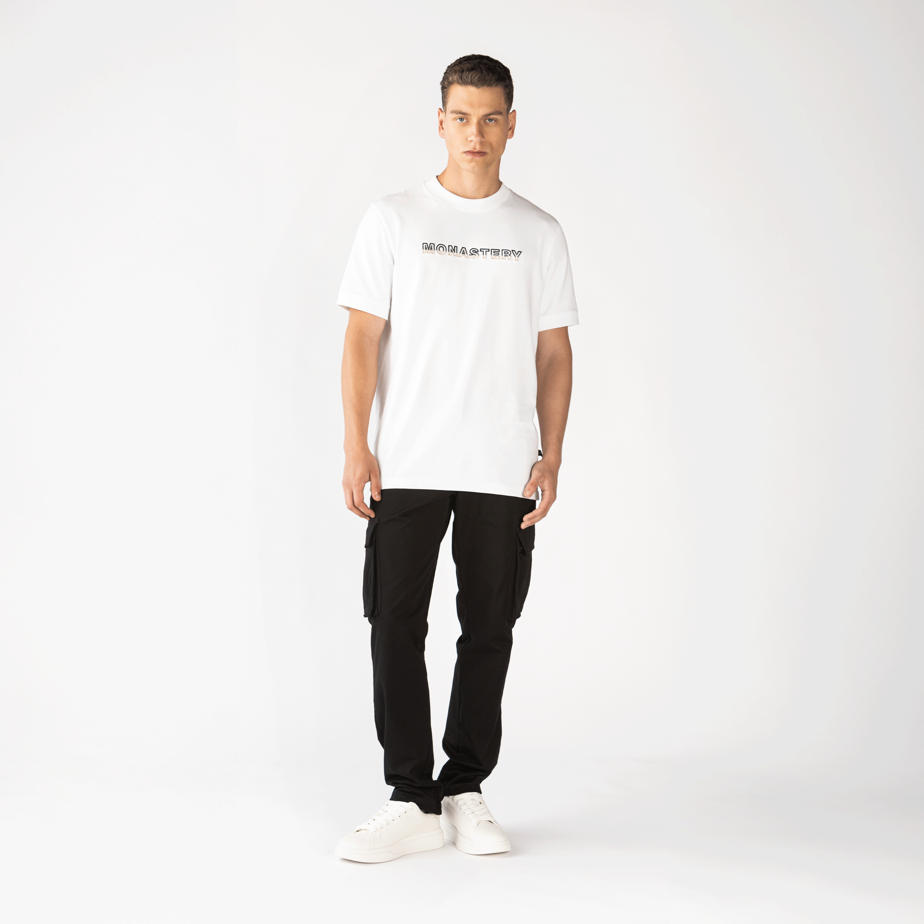 FLATWICK T-SHIRT MEN WHITE - Monastery