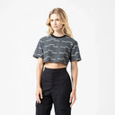 ISOLDEN CROP TOP WOMEN  METEORITE