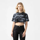 BRYNN CROP TOP WOMEN  METEORITE