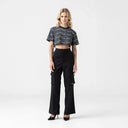 ISOLDEN CROP TOP WOMEN  METEORITE