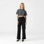 ISOLDEN CROP TOP WOMEN BLACK METEORITE