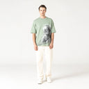 VENTURE T-SHIRT OVERSIZED MEN ICEBERG GREEN