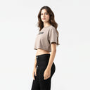 LEIRE CROP TOP WOMEN TAE GRAY