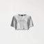 LENA CROP TOP WOMEN SILVER