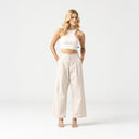 LIRIO TANK TOP WOMEN WHITECAP GRAY