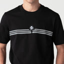 MANSARO T-SHIRT MEN BLACK