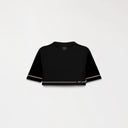 TOP CORTO MELROSE NEGRO FRENTE - MONASTERY