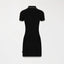 MIKA POLO DRESS WOMEN BLACK