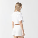 NOORA CROP TOP WOMEN WHITE