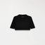 OLWYN CROP TOP WOMEN BLACK METEORITE