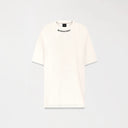 PAKU T-SHIRT OVERSIZED MEN EGRET