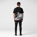 PIOLETT T-SHIRT MEN BLACK