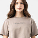 ROISIN CROP TOP WOMEN TAE GRAY