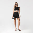 SAJAMA TOP WOMEN BLACK