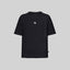 SAKURA T-SHIRT OVERSIZED WOMEN BLACK | Monastery Couture