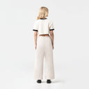 SENN CROP TOP WOMEN WHITECAP GRAY