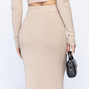 SOSIE KNITTED SKIRT WOMEN WARM TAE