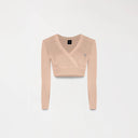 SOSIE KNITTED CROP TOP WOMEN WARM TAE