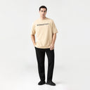 SPARTAN T-SHIRT OVERSIZED MEN IRISH CREAM