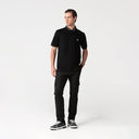 STRALT POLO MEN BLACK