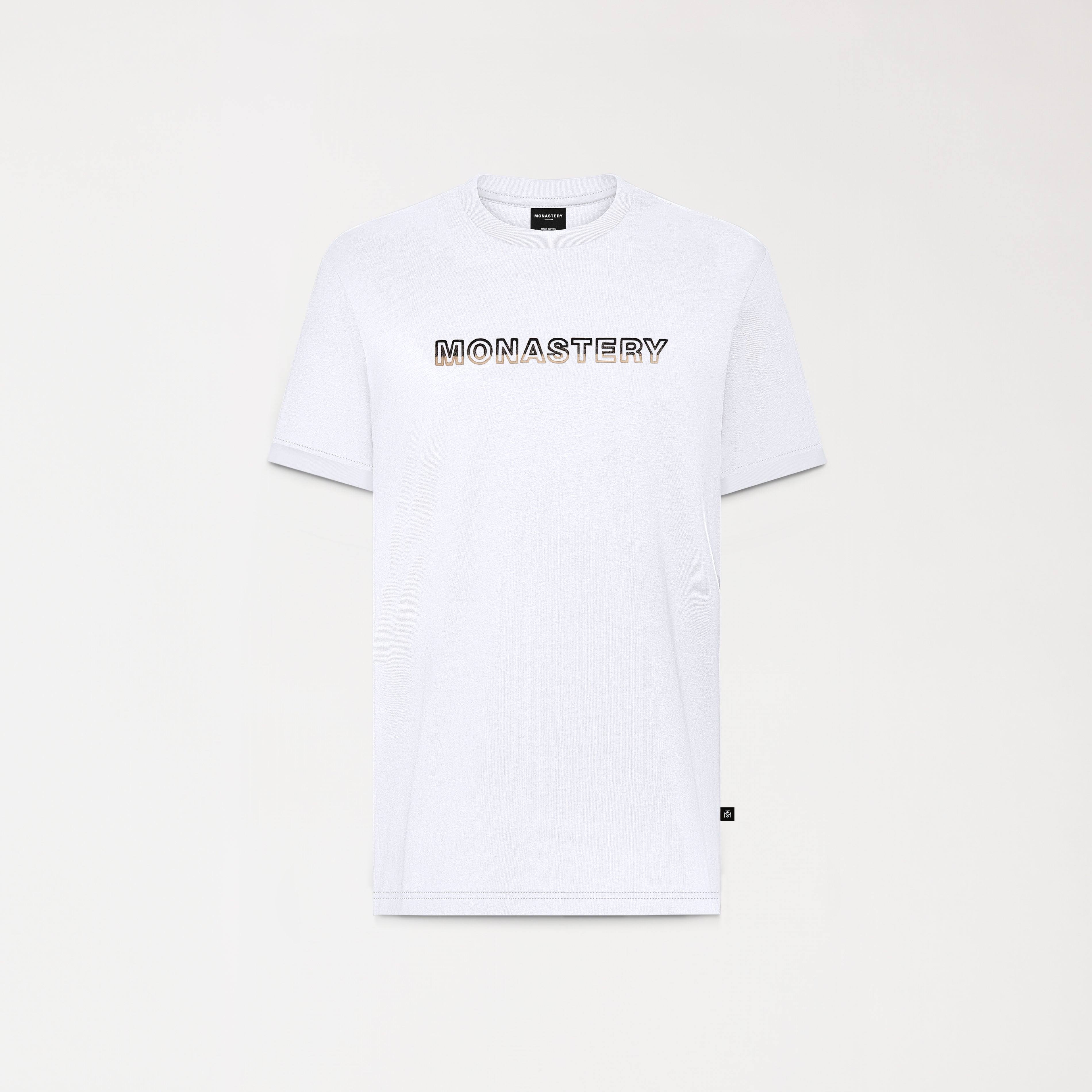 FLATWICK T-SHIRT MEN WHITE - Monastery