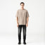 TUCKER T-SHIRT OVERSIZED MEN TAUPE GRAY