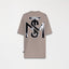 TUCKER T-SHIRT OVERSIZED MEN TAUPE GRAY