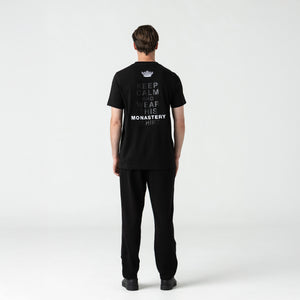 ZHOMIN T-SHIRT MEN BLACK