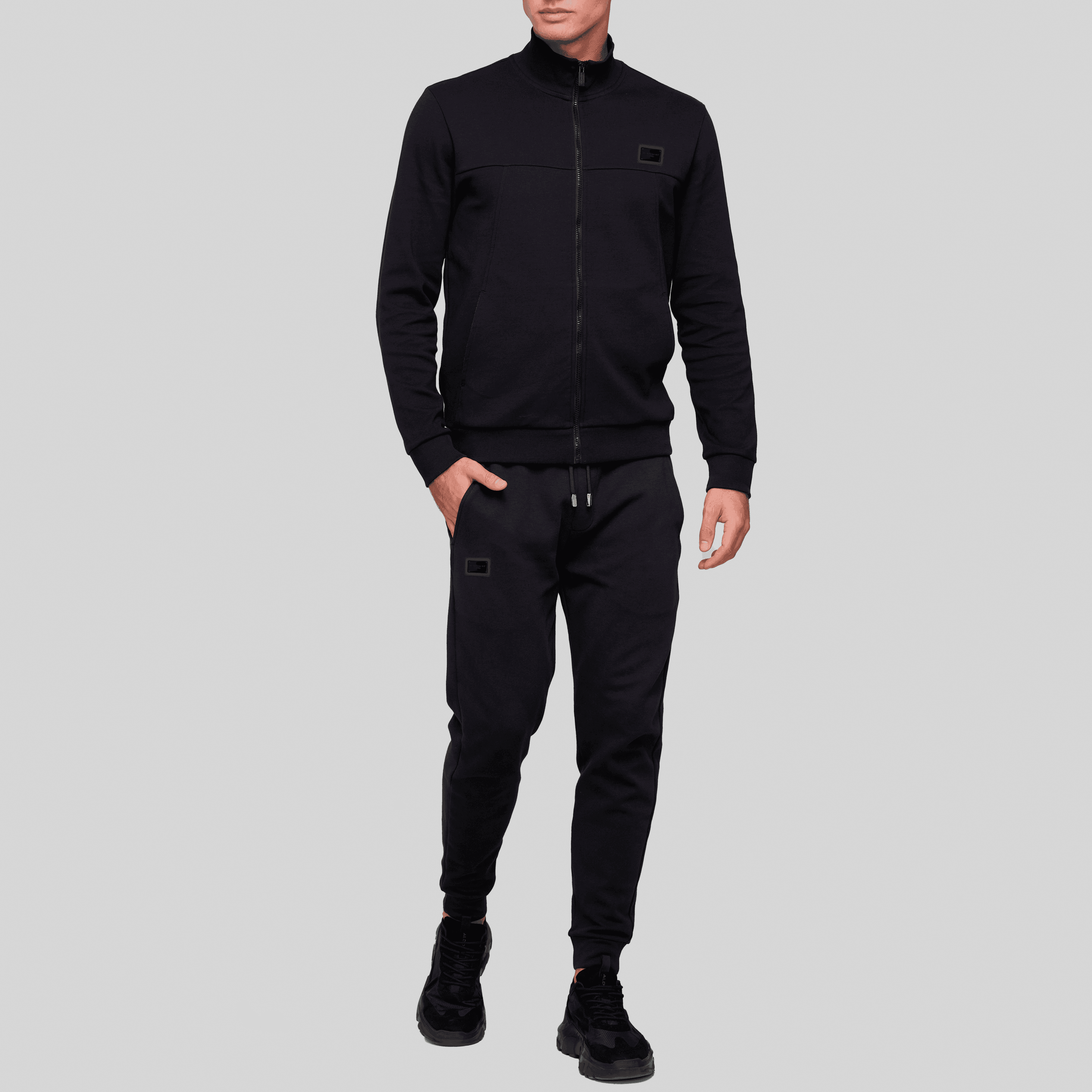 CIRCINUS BLACK SPORT TROUSERS - Monastery