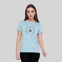 GALIAS T-SHIRT WOMEN BLUE - Monastery