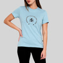 GALIAS T-SHIRT WOMEN BLUE - Monastery