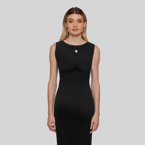 DRESS KNIT WOMEN LANCIA BLACK