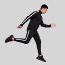VENATICE BLACK SPORT TROUSERS - Monastery